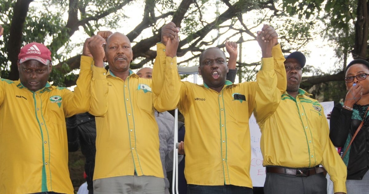 KUPPET teachers appeal to the government to address their grievances